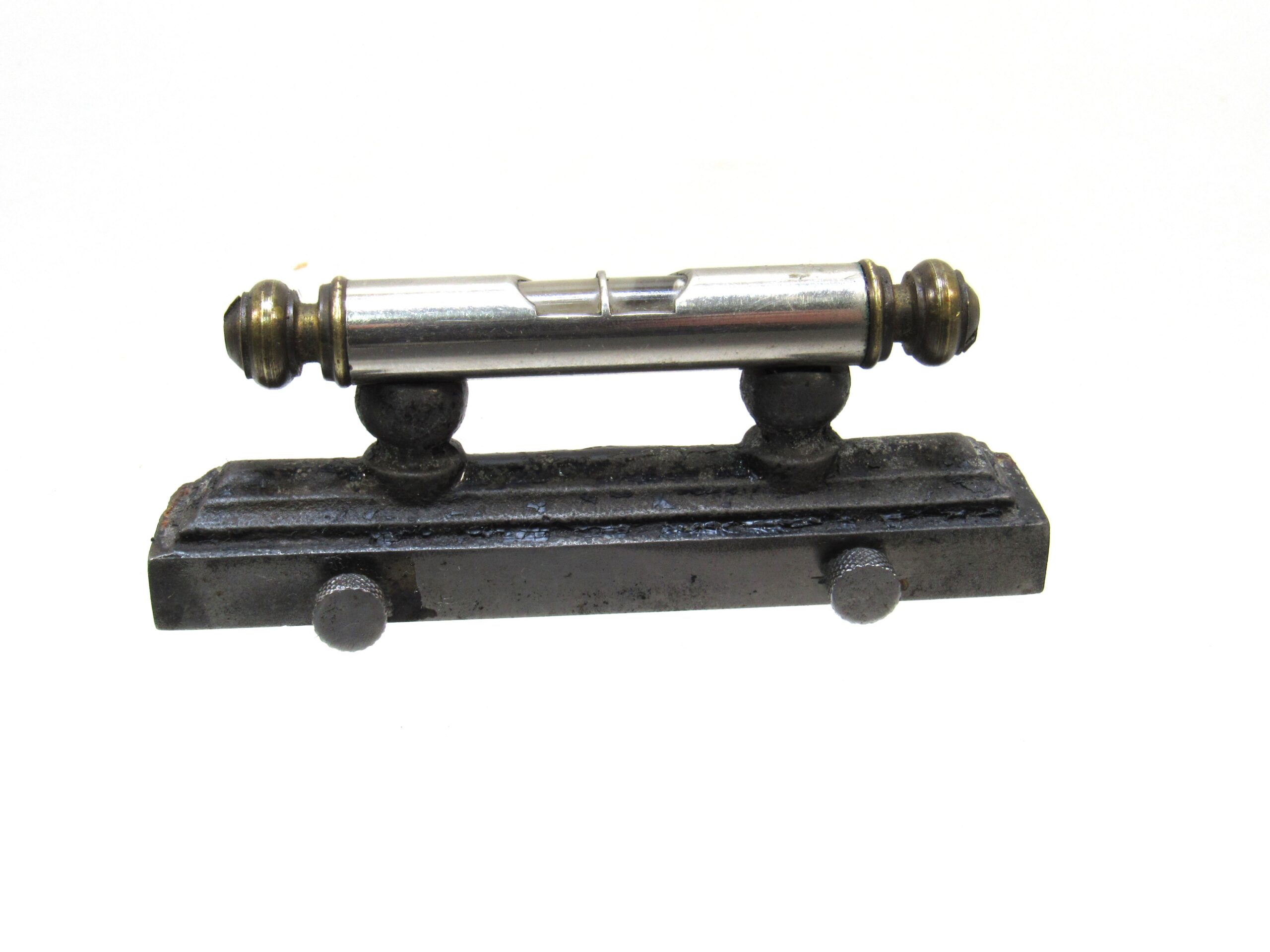 Nice Davis Pedestal Level 4" Long Michael Rouillard Antique Tools