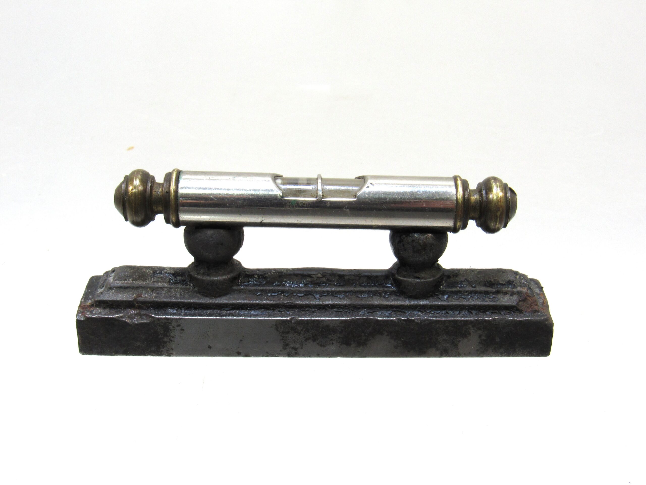 Nice Davis Pedestal Level 4" Long Michael Rouillard Antique Tools