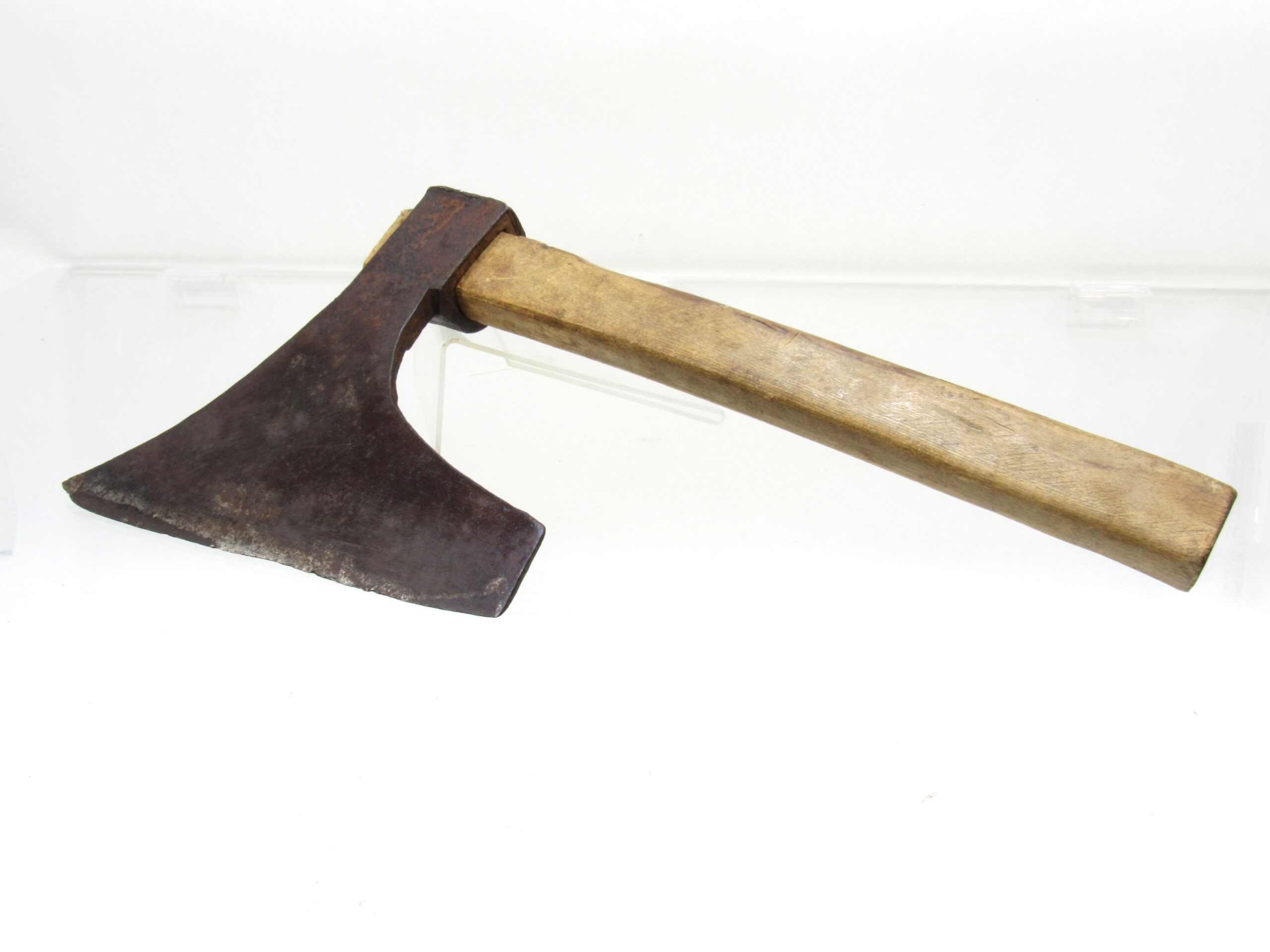 AWESOME EARLY GOOSEWING AXE HIGHLY DECORATED - Michael Rouillard ...