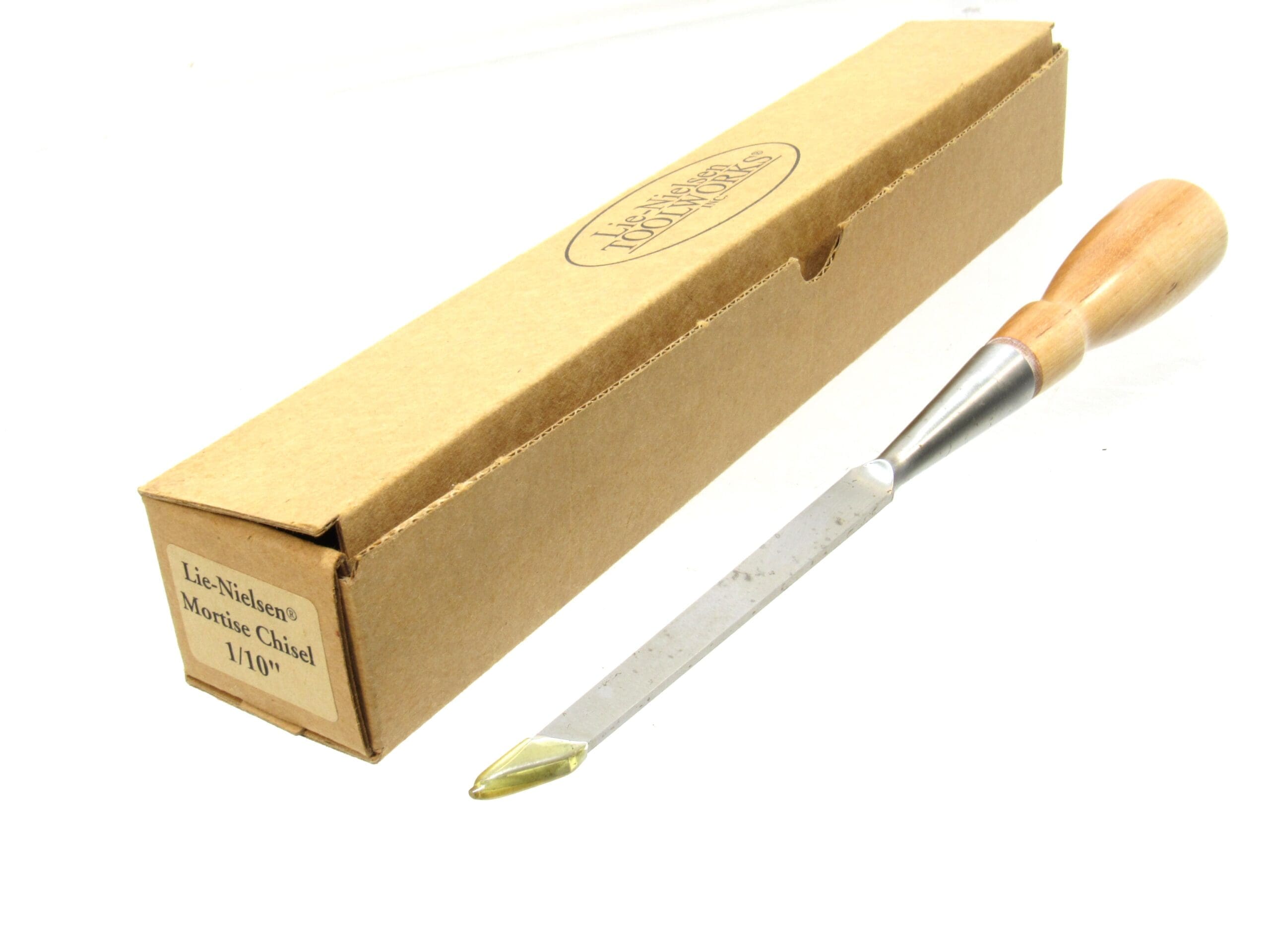 New In Box Lie Nielsen 1/10" Mortise Chisel Long Discontinued Michael