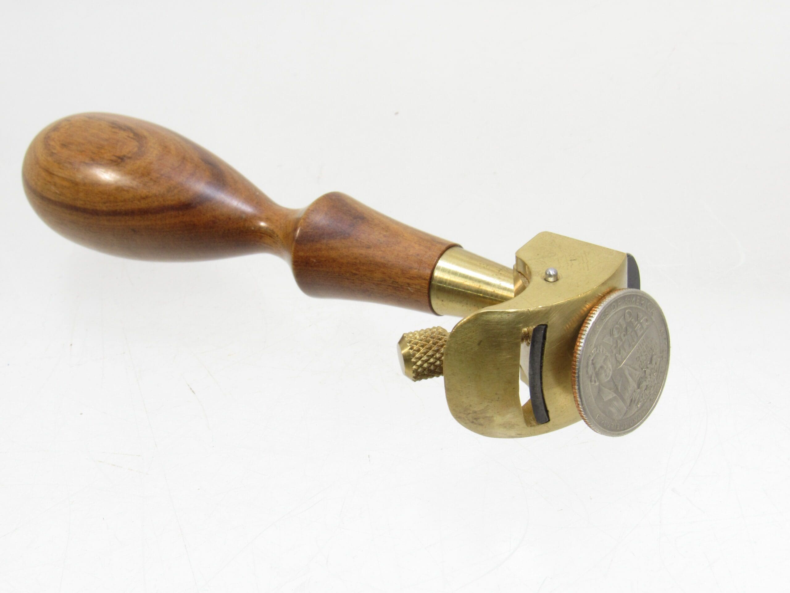 Extra Fine Rosewood & Brass Luthiers / Violin Makers Thumb Plane With ...