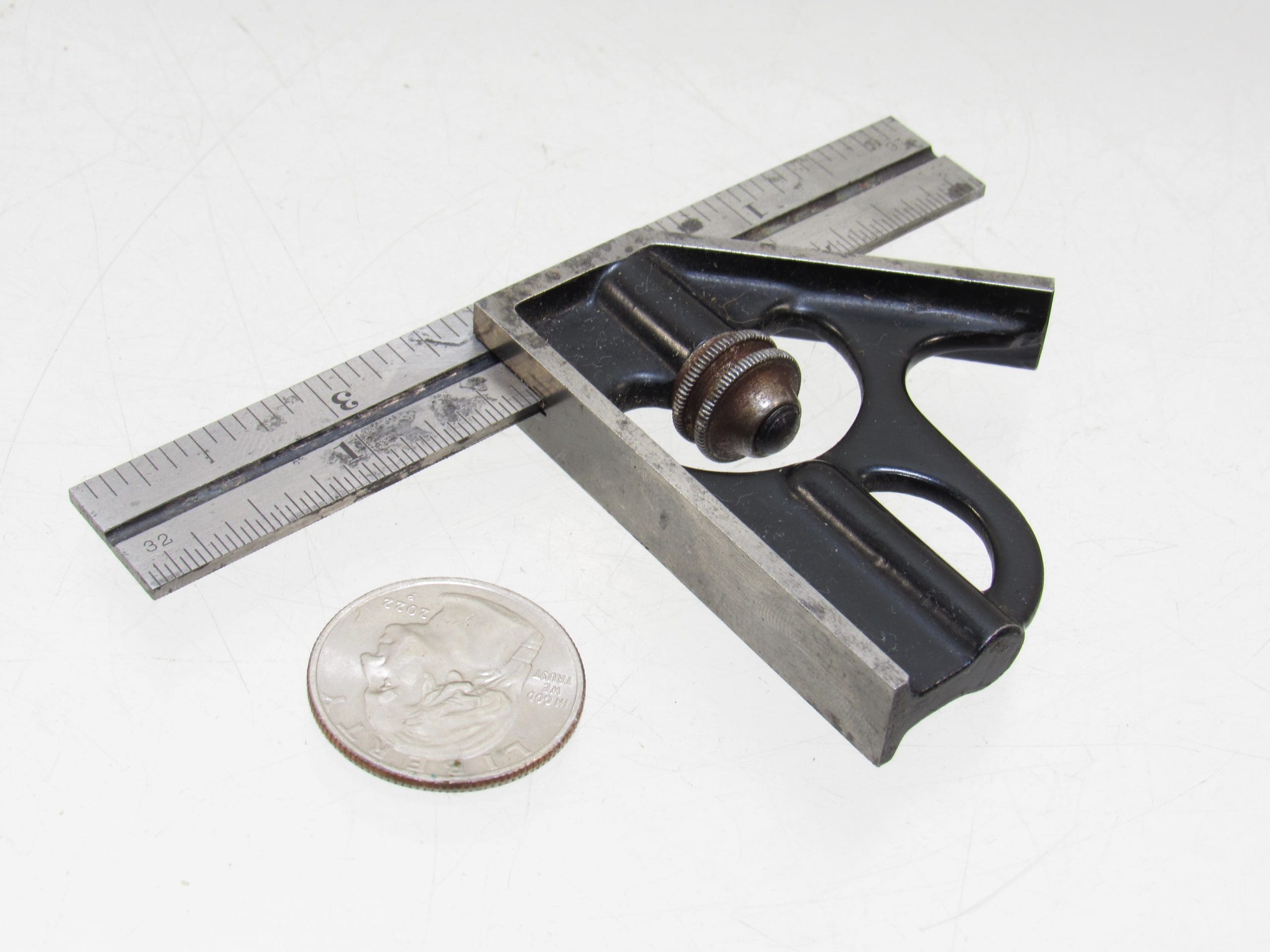 Superb L.S.S CO Starrett 11 4" Machinist Combination Square