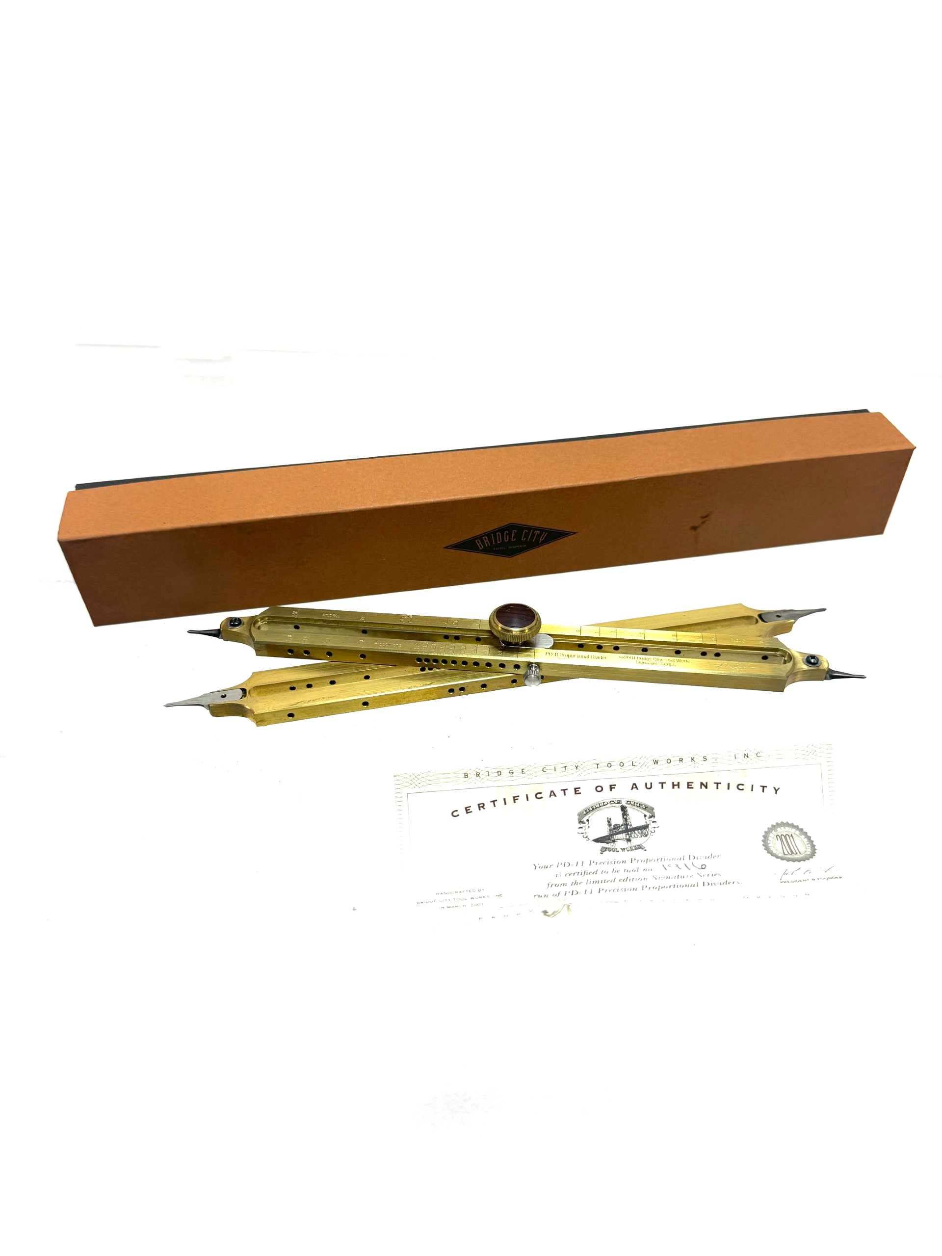 New Minty In Box Bridge City Tool PD-11 Proportional Dividers 2001 ...