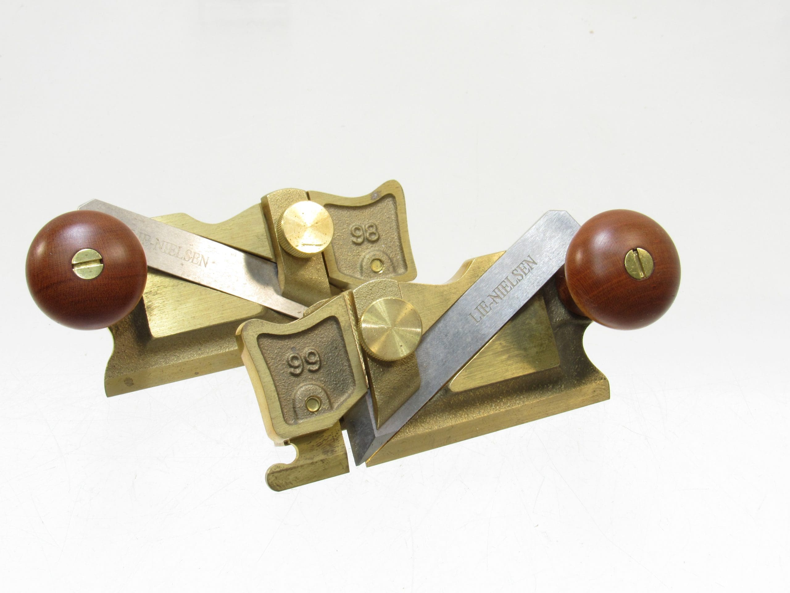 Superb Appears Unused Lie Nielsen # 98 & 99 Side Rabbet Planes Long ...