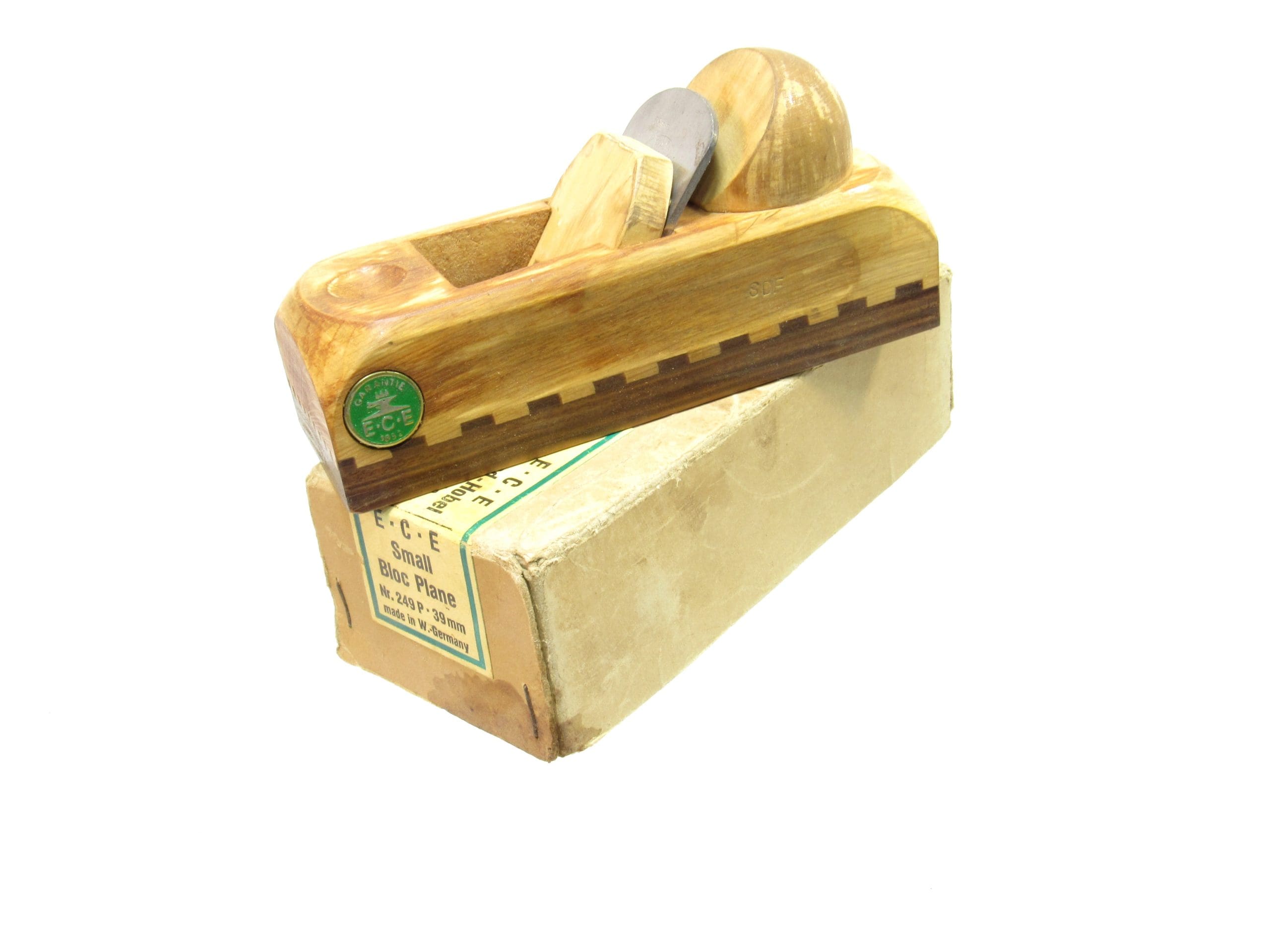 Great E.C.E Primus Garantie No 249P Block Plane In Original Box With ...