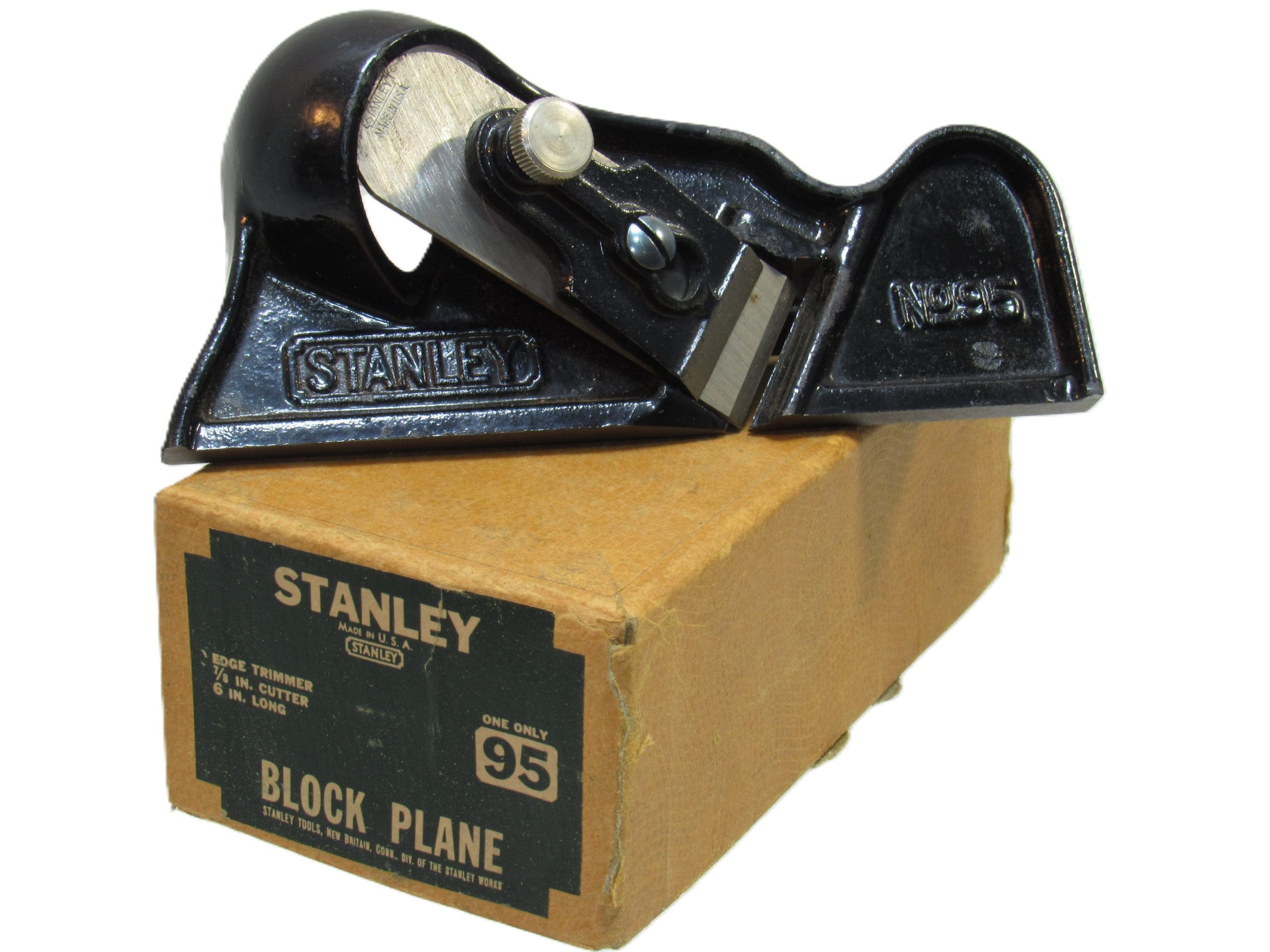 Minty In Original Box Stanley No 95 Edge Trimming Block Plane Made In ...